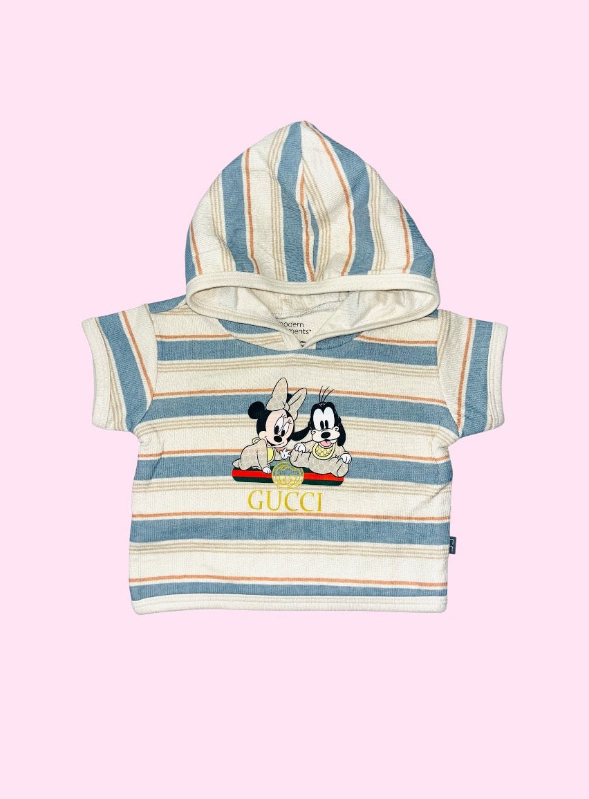 Baby Hooded Sleeve Top #3090