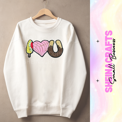 I love Conchas Elotes y Churros patch #17P