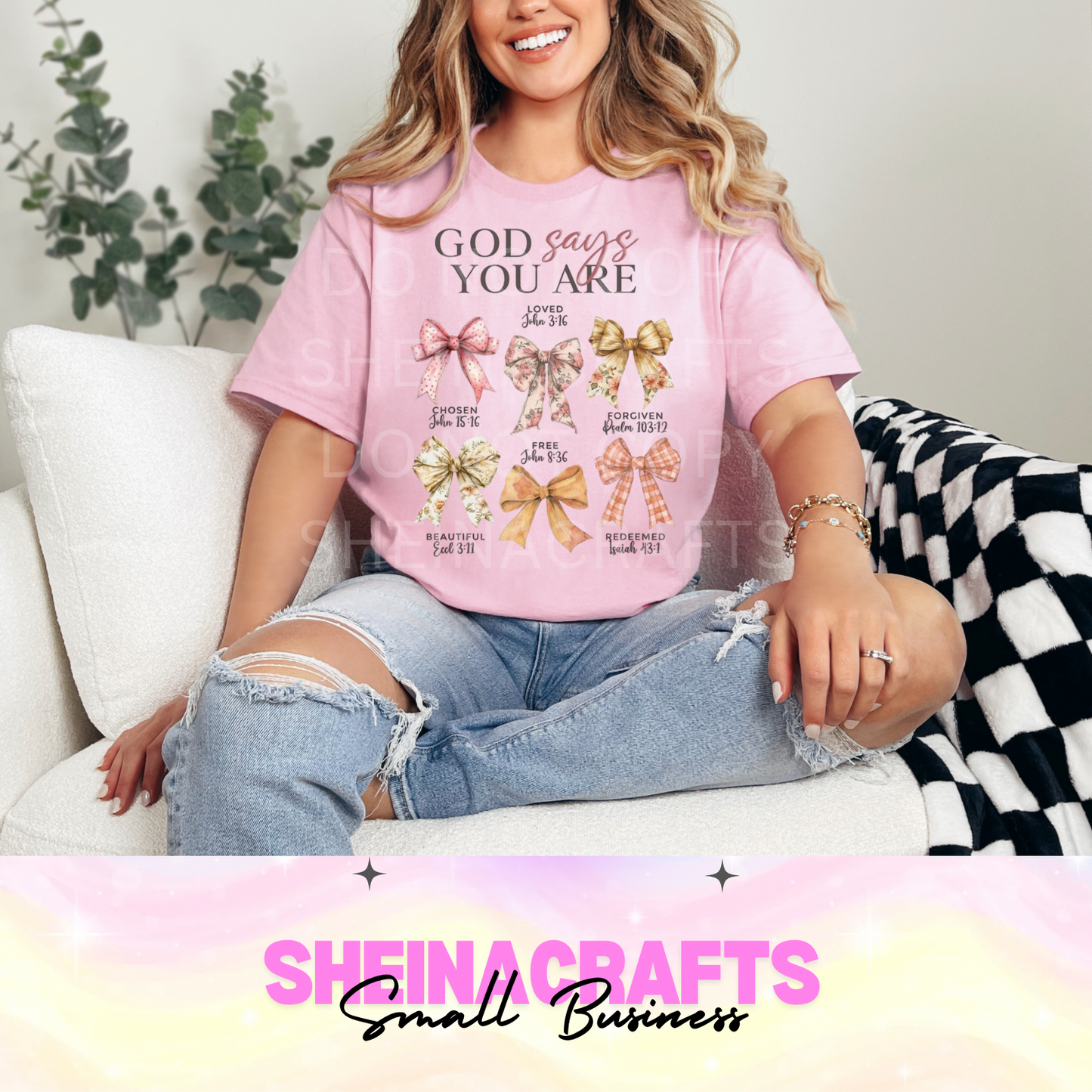 God Says You Are LOVED CHOSEN FREE #5