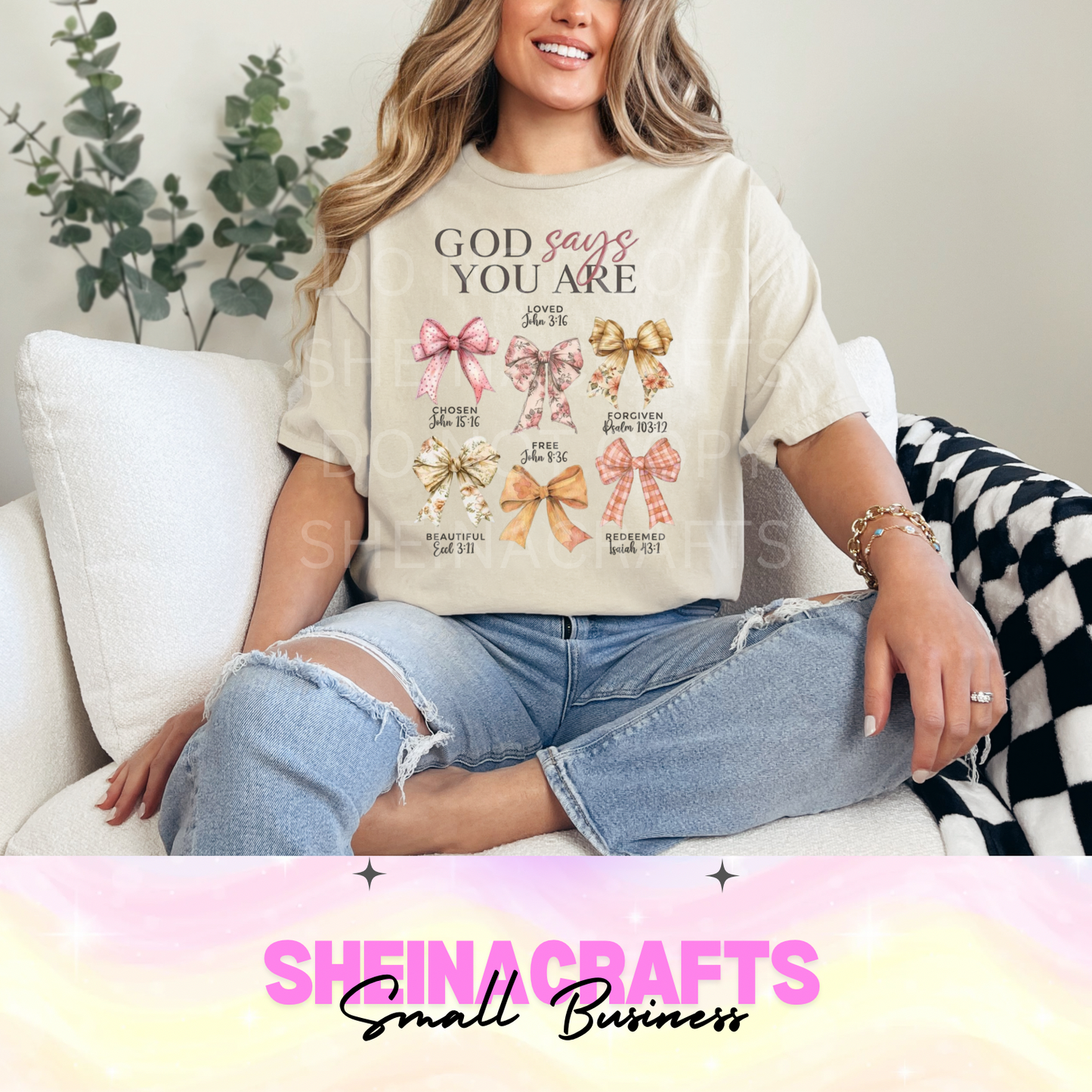 God Says You Are LOVED CHOSEN FREE #5